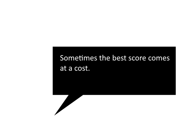 A speech bubble.